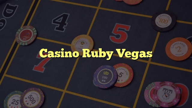 Casino Ruby Vegas