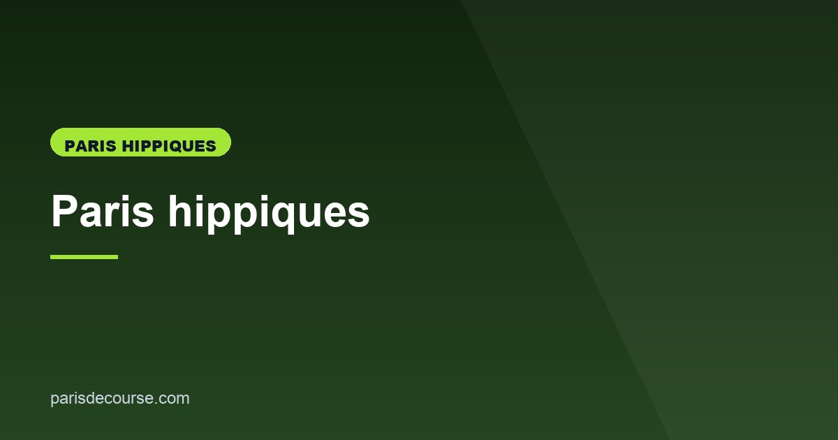 Illustration de l'article consacré aux paris hippiques